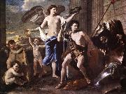POUSSIN, Nicolas The Triumph of David a USA oil painting artist